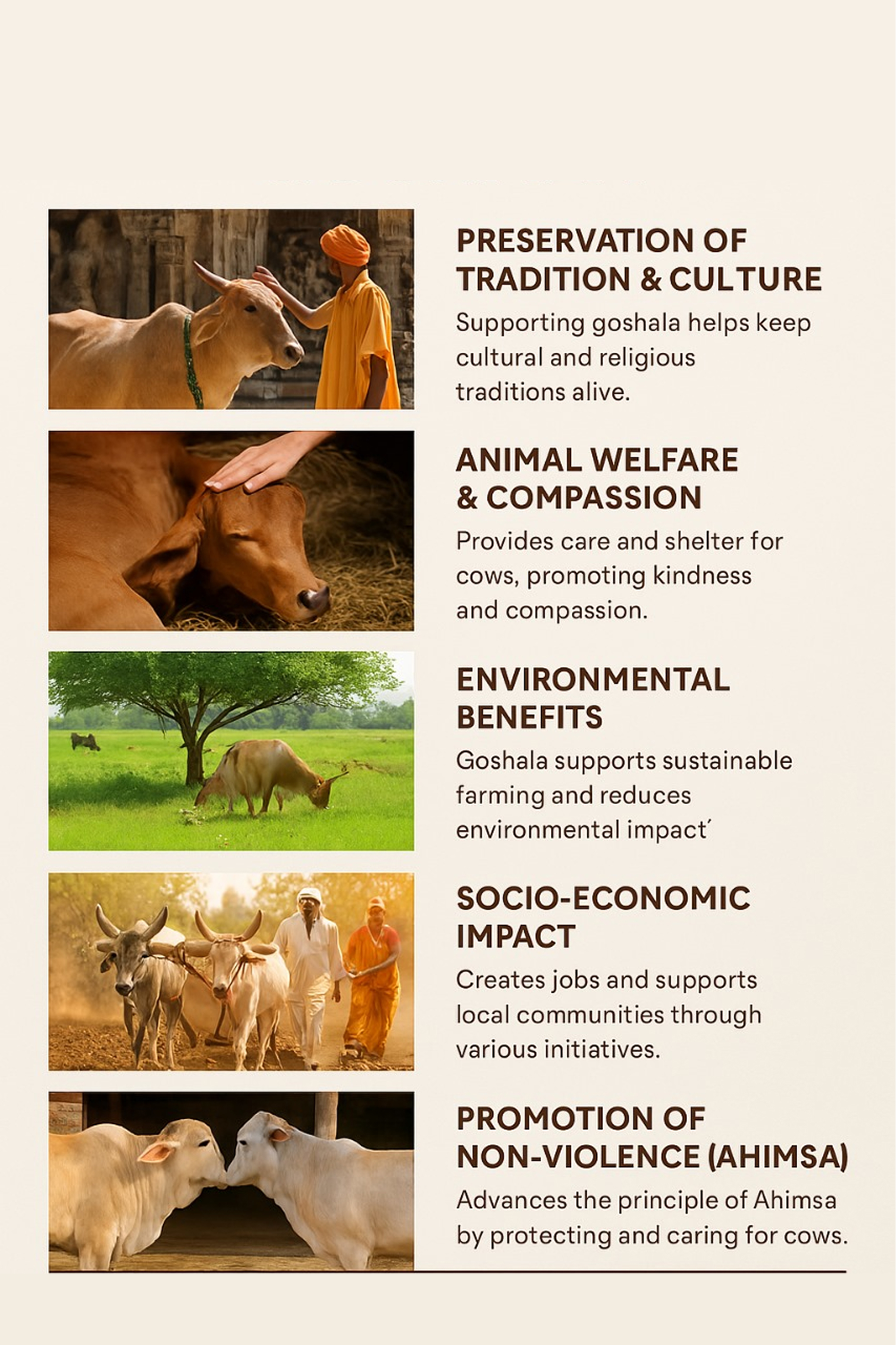 Cow Protection Ceremony
